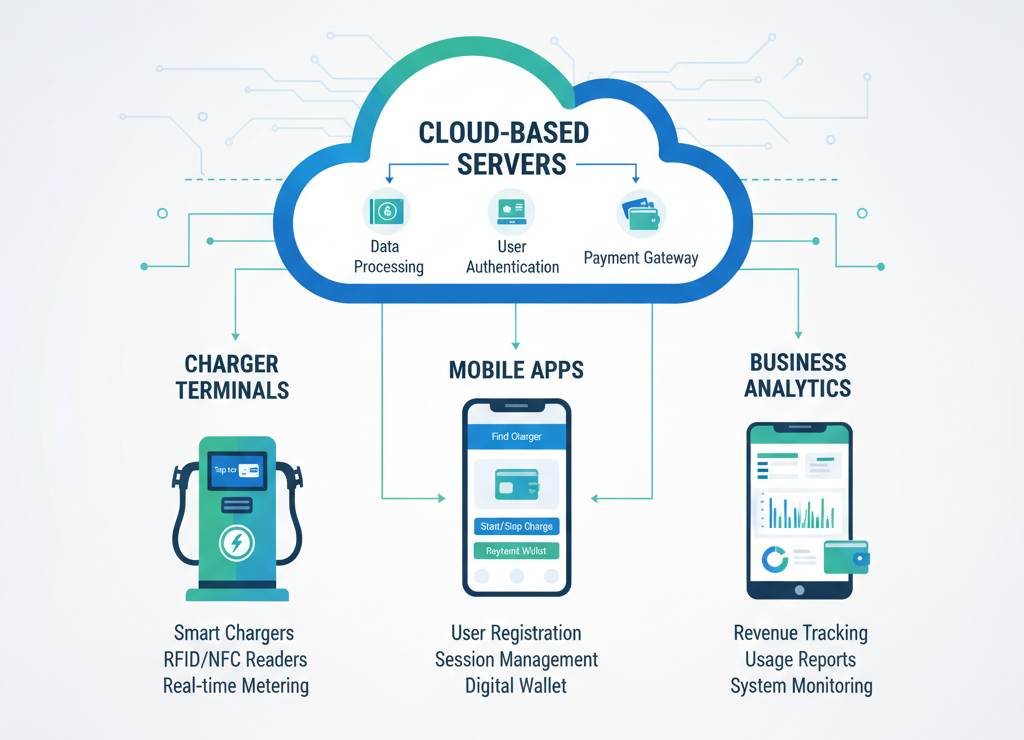 EV charging management platform